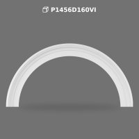 Poliüretan Segment Arch Frame and Curved Wall Trim