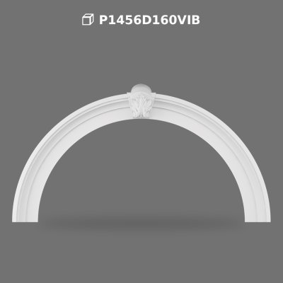Polyurethane Curved Arch Frame and Decorative Molding