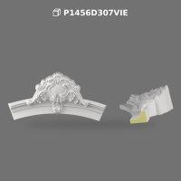 Polyurethane Decorative Arched Pediment Archway Model