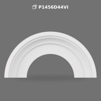 Polyurethane Decorative Round Arch Segment 840x420mm
