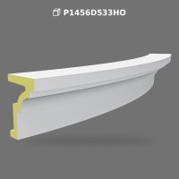 Polyurethane Curved Arch Molding Model P1456D533HO