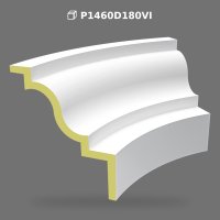 Curved Polyurethane Arch Segment for Door and Window Frames