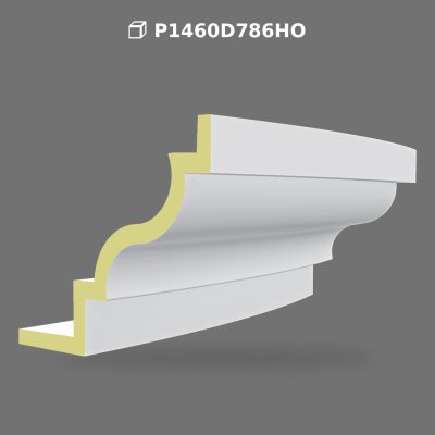 Poliüretan Decorative Curved Arch Window and Door Frame