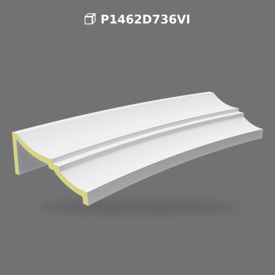 Decorative Polyurethane Curved Arch Model
