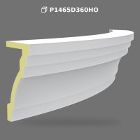 Polyurethane Curved Arch Molding and Segmental Profile