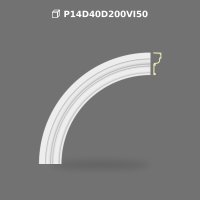 P14D40D200VI50 Round Curved Arch