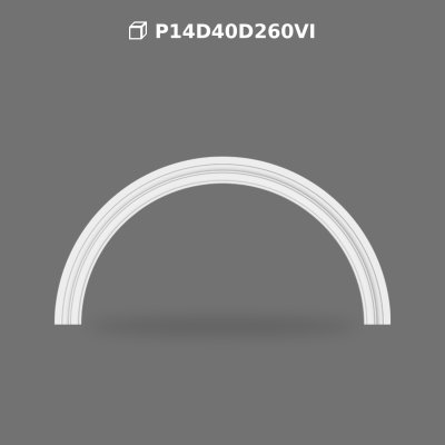 Polyurethane Rounded Arch Frame Model