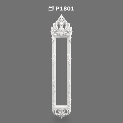 Polyurethane Decorative Wall Panel Frame Model