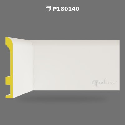 Polyurethane Skirting Board with Smooth Profile