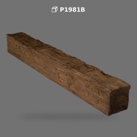 Polyurethane Rustic Faux Wood Beam and Decorative Log