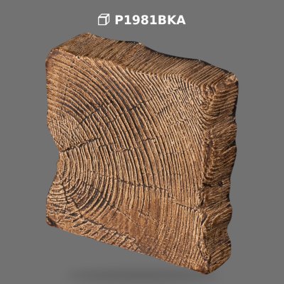 Polyurethane Faux Wood Beam Cap Decorative Block
