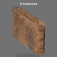 Polyurethane Faux Wood Beam End Cap Rustic Log Block
