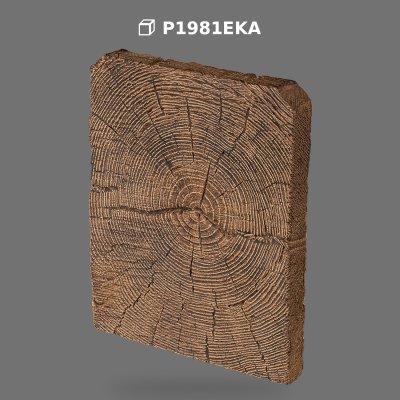Poliüretan Rustic Wood Beam End Cap P1981EKA