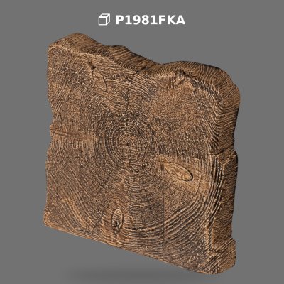 Polyurethane Wood Grain Beam End Cap Plate