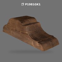 Poliüretan Rustic Wood-Look Beam Support Corbel