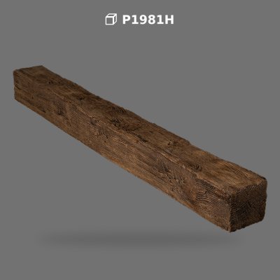 Polyurethane Decorative Rustic Wood Beam Model