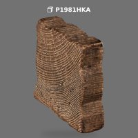 Poliüretan Wood Grain Rustic Beam End Cap P1981HKA