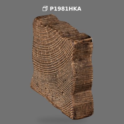 Poliüretan Wood Grain Rustic Beam End Cap P1981HKA