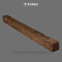 Polyurethane Rustic Wood Beam Model