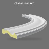Polyurethane Curved Arch Molding and Frame Decor