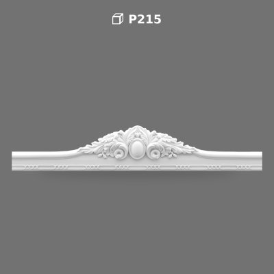 Poliüretan Classic Door Pediment and Window Crown Model