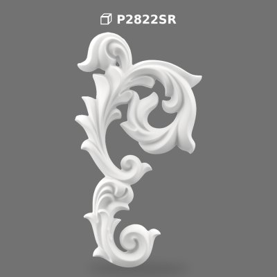 Polyurethane Decorative Wall and Furniture Ornament Model