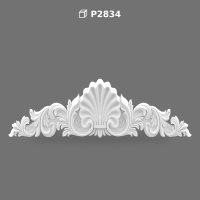 Polyurethane Decorative Carved Door and Window Pediment