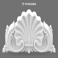 Poliüretan Decorative Door and Window Pediment Crown