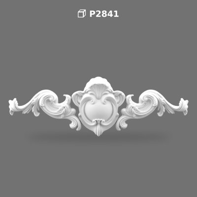 Poliüretan Decorative Pediment Door Crown Model