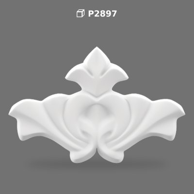 Polyurethane Decorative Wall Ornament and Furniture Applique