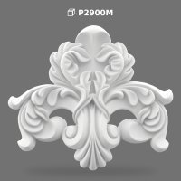 Polyurethane Classic Baroque Motif Wall Ornament