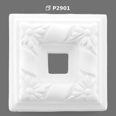 Polyurethane Decorative Corner Block Ornament