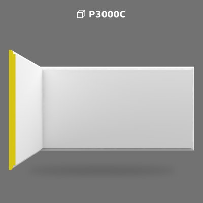 Classic Polyurethane Wall Panel Geometric Frame Design