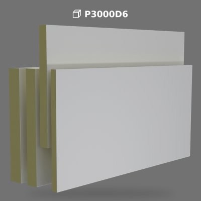 Flat Decorative Polyurethane Wall Panels