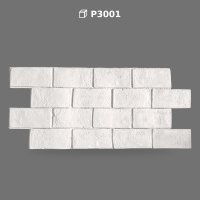 Poliüretan 3D Brick Textured Interior Wall Panel