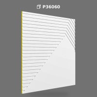 Modern Geometric Polyurethane Wall Panel for Interior and Exterior