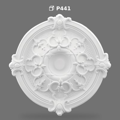 Polyurethane Decorative Ceiling Medallion Model