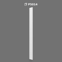 Fluted Polyurethane Pilaster Column Shaft Decoration