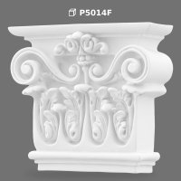 Poliüretan Pilaster Column Capital Decorative Models