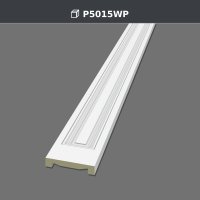 Polyurethane Flat Pilaster Column Wall Panel Design