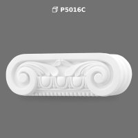 Polyurethane Ionic Pilaster Capital Decorative Header