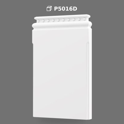 Polyurethane Pilaster Column Base and Plinth Block