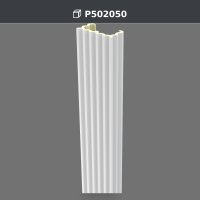 Polyurethane Decorative Material Fluted Pilaster 10x20x240 cm
