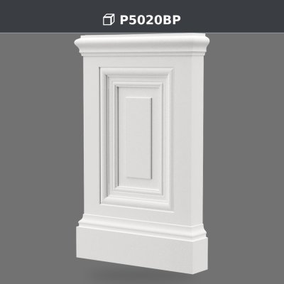 Polyurethane Pilaster Column Base Plinth Block