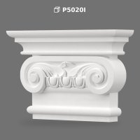 Polyurethane Ionic Pilaster Capital Column Head