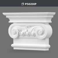 Polyurethane Ionic Pilaster Capital Column Head