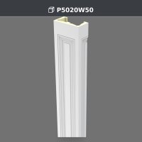 10x20x240 cm Polyurethane Decoration Material Pilaster Column