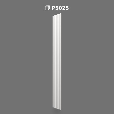 Fluted Polyurethane Pilaster Column for Wall Decoration