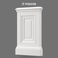 Polyurethane Pilaster Column Base Decorative Plinth Block