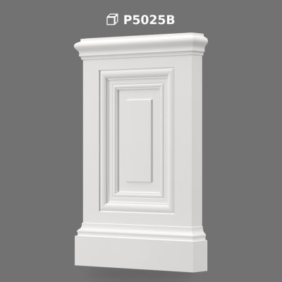 Polyurethane Pilaster Column Base Decorative Plinth Block
